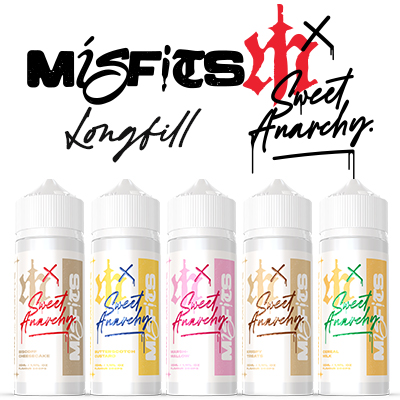 Misfit x Sweet Anarchy Flavours longfill 120ml